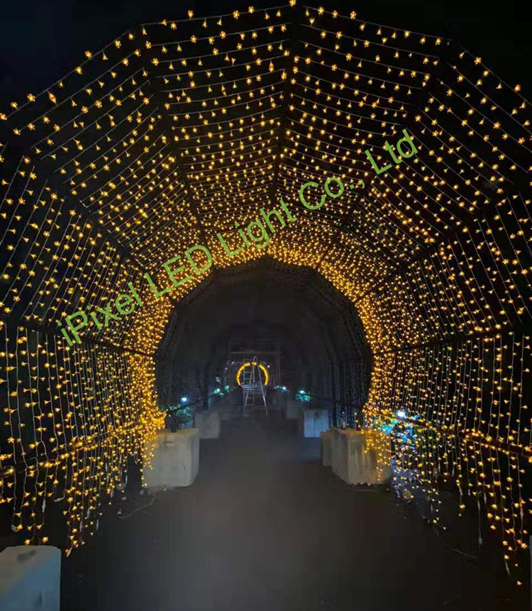 The flowers fairy lights for Gardens By The Bay’s Christmas Wonderland 2019